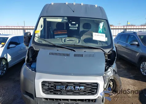 2021 Ram Promaster 3500 Cargo Van High Roof 159 Wb Ext z USA, uszkodzony, nr VIN 3C6MRVJG7ME586801